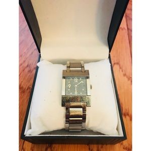 Vintage Gucci silver watch